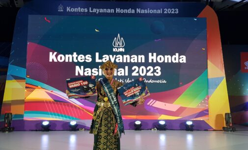 Novianti Hasima, Front Line People Terbaik Kontes Layanan Honda Nasional 2023