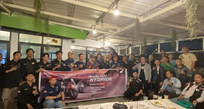 Perkuat Solidaritas, Astra Motor Sumsel Gelar Honda ADV Nyoride