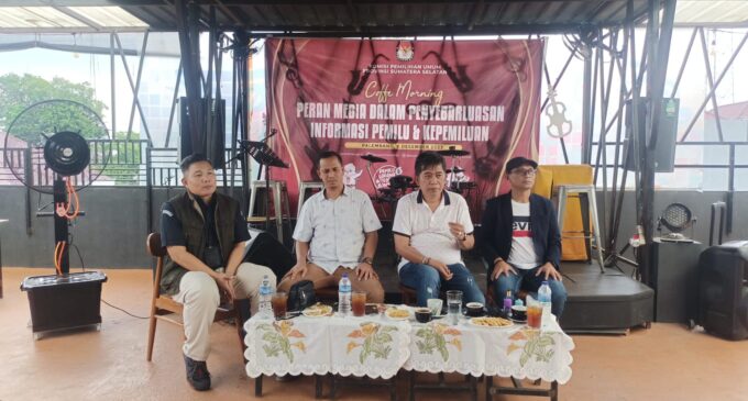 KPU Sumsel Undang Media Sebarluaskan Informasi Kepemiluan