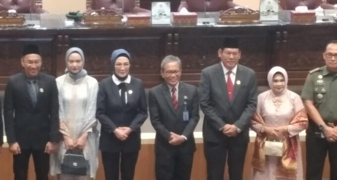 DPRD Sumsel Gelar Rapar Paripurna LXXIX, Lantik 2 Orang PAW dari Fraksi Golkar