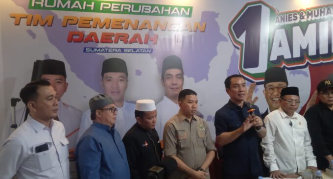 Kampanye Akbar di Bumi Sriwijaya, Pasangan Amin Dapat Dukungan Habib dan Ulama Se Sumsel