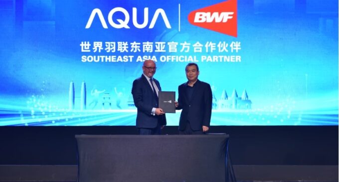 AQUA Elektronik Resmi Jadi BWF Southeast Asia Official Partner