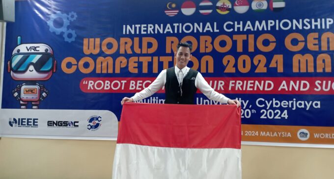 SMKN 2 Palembang Bawa Pulang Juara 1 Runner Up of Creative Robotic