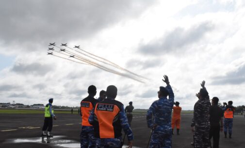 Komandan Lanud SMH Palembang Lepas Keberangkatan JAT dalam Evant Singapore Air Show 2024