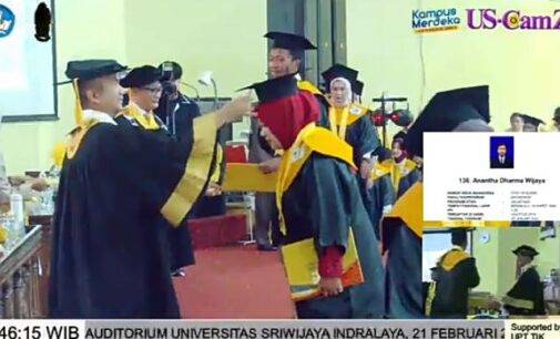 Unsri Wisuda 1.824 Mahasiswa, 53 Persen Lulus Cumlaude