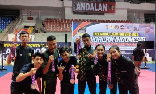 Dery Prasyanto Dinobatkan Atlet Terbaik pada Kejurnas Taekwondo Piala Kemenpora di Pekanbaru