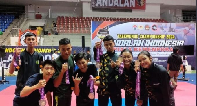 Dery Prasyanto Dinobatkan Atlet Terbaik pada Kejurnas Taekwondo Piala Kemenpora di Pekanbaru