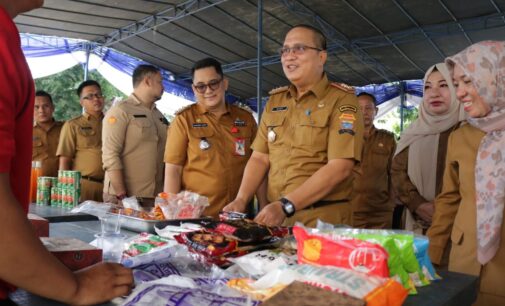 Disperindag Kota Palembang Gelar Pasar Murah, Warga Serbu 600 Paket Beras