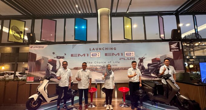 Astra Motor Sumsel Resmi Perkenalkan Honda EM1 e: dan EM1 e: PLUS