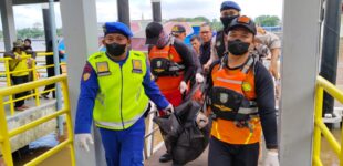 Tim SAR Gabungan Temukan Jasad ABK Kapal Jukung Meledak di Perairan Sungai Musi
