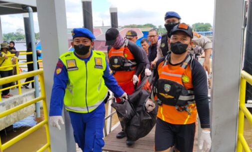 Tim SAR Gabungan Temukan Jasad ABK Kapal Jukung Meledak di Perairan Sungai Musi