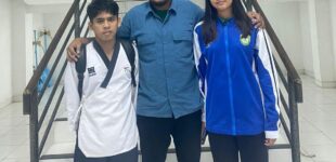 Dua Atlit Taekwondo Sumsel Dipanggil Mengikuti Seleknas di di Hambalang