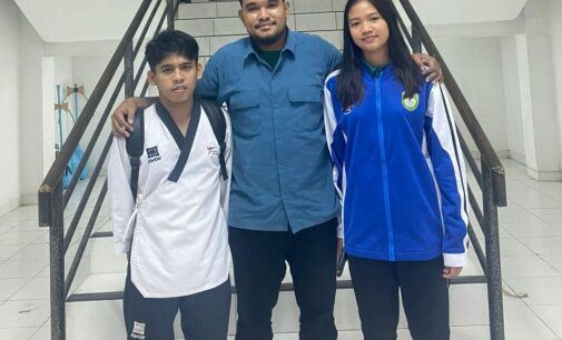 Dua Atlit Taekwondo Sumsel Dipanggil Mengikuti Seleknas di Hambalang