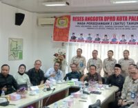 Reses Dapil I DPRD Kota Palembang, Sambangi Perumda Tirta Musi dan Perumda Palembang Jaya
