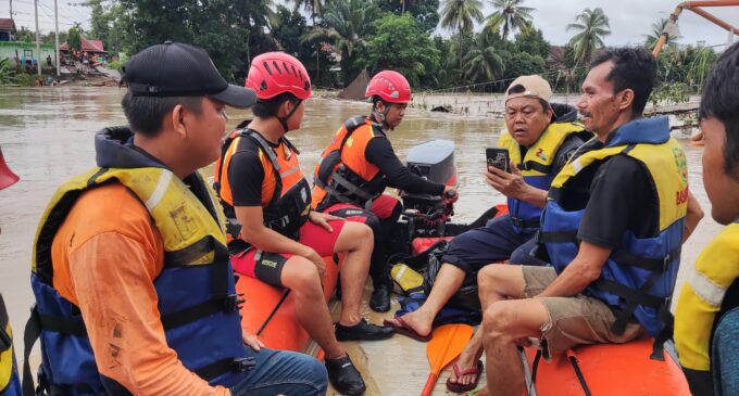 Banjir Kepung Baturaja, Dua Kecamatan Terendam Air