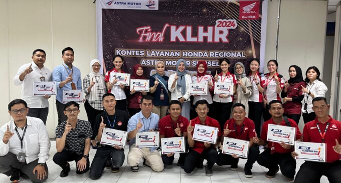 Inilah Nama Pemenang Kontes Layanan Honda Regional Sumsel 2024