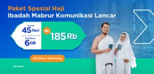 XL Axiata Luncurkan Kartu Perdana Khusus Haji Rp 345 Ribu Kuota 20GB