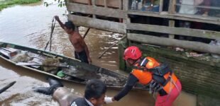 Tiga Hari Pencarian, Mayat Asep Ditemukan Warga Mengapung di Sungai Ogan