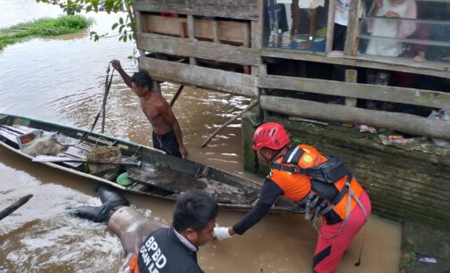 Tiga Hari Pencarian, Mayat Asep Ditemukan Warga Mengapung di Sungai Ogan