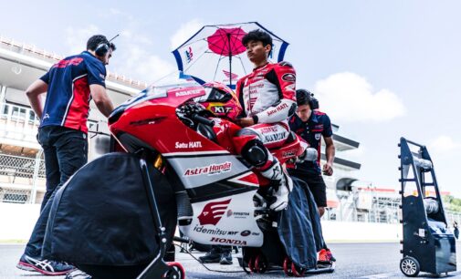 Pebalap Astra Honda Arbi Aditama Siap Taklukan Tantangan Kelas Dunia di GP Catalunya