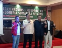 Aklamasi, Asrul Indrawan Kembali Terpilih Pimpin WI Sumsel