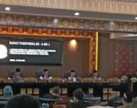 Rapat Paripurna DPRD Kota Palembang Sampaikan Hasil Reses