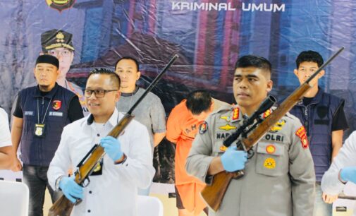 Miliki Senpi Tanpa Izin Oknum ASN di Palembang Ditangkap