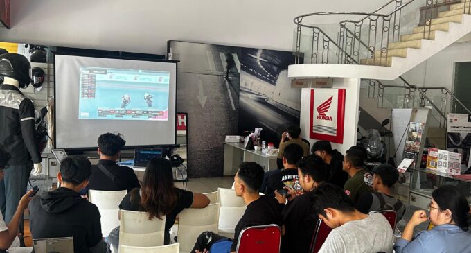 Astra Motor Sumsel Ajak Komunitas Nobar ARRC 2024, Dukung Pebalap AHRT Harumkan Bangsa