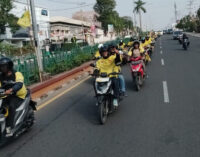 Maxim Palembang Rayakan HUT Kemerdekaan RI dengan Konvoi dan Perlombaan