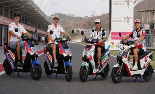 Honda EM1 e: dan PCX160 Support Mobilitas Riders Repsol Honda Team di MotoGP Mandalika