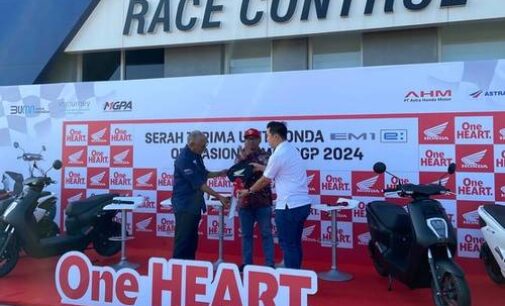 Motor Listrik Honda Resmi Dukung MotoGP Mandalika