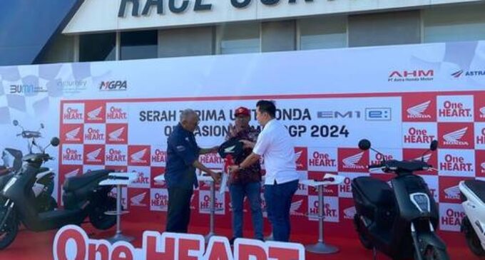 Motor Listrik Honda Resmi Dukung MotoGP Mandalika