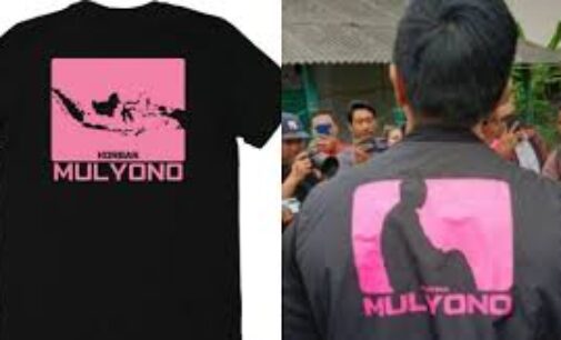 Kaos ‘Korban Mulyono’ Laris Manis di e-Commerce