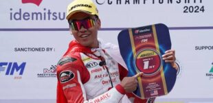 Pebalap Astra Honda Herjun Atna Rebut Puncak Klasemen AP 250