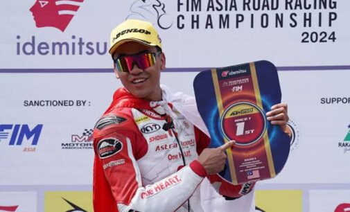 Pebalap Astra Honda Herjun Atna Rebut Puncak Klasemen AP 250