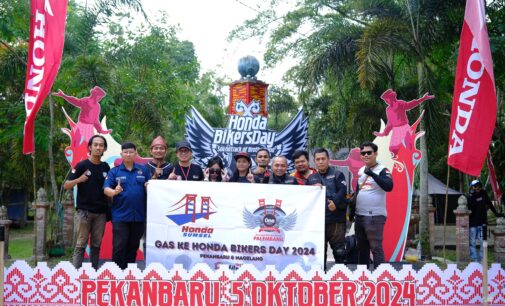 Bikers Honda Sumsel Taklukkan 730 KM, Semarakkan HBD 2024 Regional Sumatera di Pekanbaru