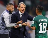 Arab Saudi Resmi Pecat Roberto Mancini