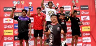 Crosser AHM Raih Dua Podium Pada Final Kejurnas Motocross