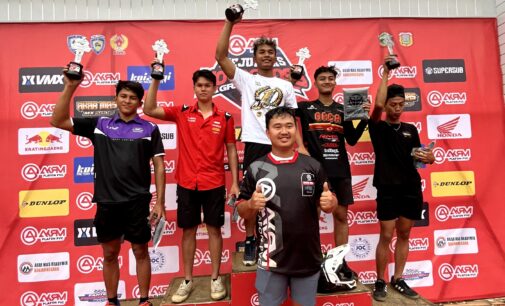 Crosser AHM Raih Dua Podium Pada Final Kejurnas Motocross