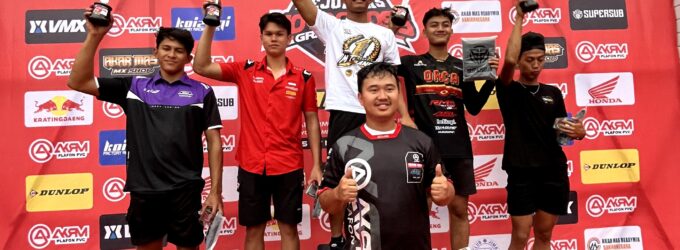 Crosser AHM Raih Dua Podium Pada Final Kejurnas Motocross