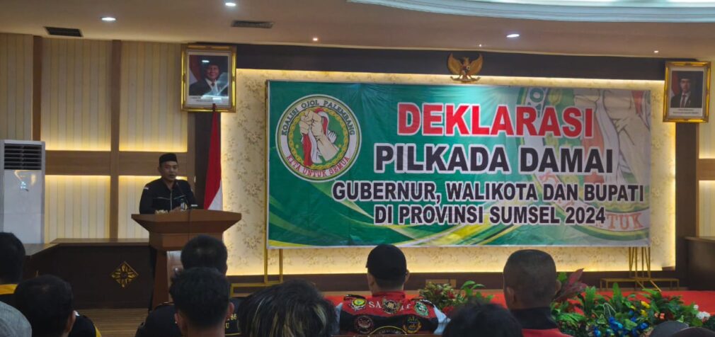 Koalisi Ojol Palembang Siap Kawal Pilkada Damai 2024