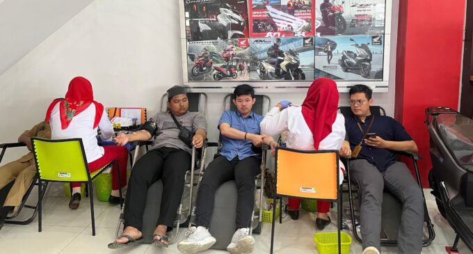 183 Kantong Darah Terkumpul dalam Aksi Donor Darah Astra Motor Sumsel Sepanjang 2024