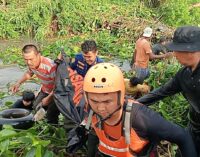 Hanyut Sejauh 1 Kilometer, Jasad Bocah Atha Paris Ditemukan Ditumpukan Enceng Gondok