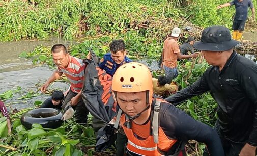 Hanyut Sejauh 1 Kilometer, Jasad Bocah Atha Paris Ditemukan Ditumpukan Enceng Gondok