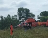 BASARNAS Bersama Lanud SMH Gelar Latihan Gabungan Heli Rescue