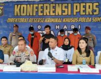 Polda Sumsel Tangkap Sopir dan Kernet Selewengkan 17,2 Ton Pupuk Bersubsidi