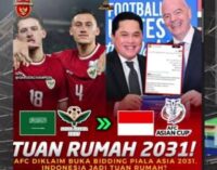 Indonesia Ajukan Bidding Single Host Piala Asia 2031