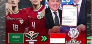 Indonesia Ajukan Bidding Single Host Piala Asia 2031