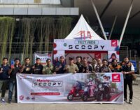 Komunitas Honda Sumsel Sambut Meriah Peluncuran New Honda Scoopy