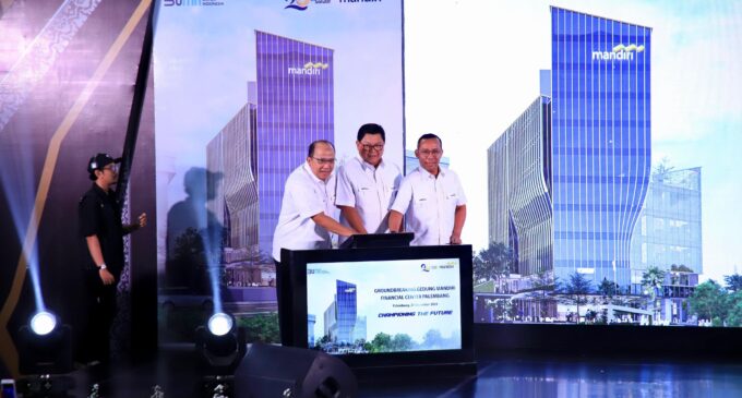 Gedung Mandiri Financial Center Bakal Jadi Landmark Baru Kota Palembang